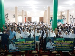 Santri & Ustaz di Lubuk Linggau Dukung Ganjar Maju Nyapres pada 2024