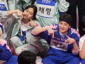 Momen Ryujin ITZY dan Bang Chan Stray Kids Saling Menjahili di ISAC Momen Ryujin ITZY dan Bang Chan Stray Kids Saling Menjahili di ISAC