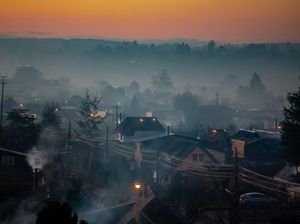 Potret Chili Diterjang Polisi Udara Terparah