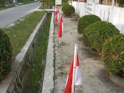 Bendera Merah Putih di Asahan Hampir Sentuh Tanah, Camat Minta Maaf