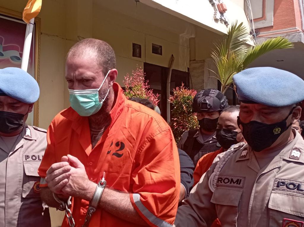 Bule AS di Bali Ditangkap Polisi gegara Beli Ganja Cair dari Thailand