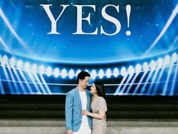 Love Bird! Kevin Sanjaya Bertekuk Lutut pada Valencia Tanoesoedibjo