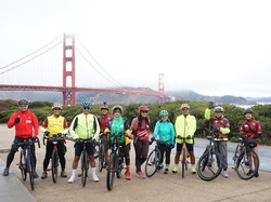 Sambut 17-an, Ratusan Diaspora Gowes Merdeka di San Francisco