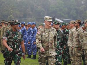 Momen TNI dan Tentara AS Latihan Perang Bersama