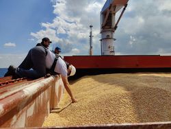 Ini 26.527 Ton Jagung yang Dibawa Kapal Razoni dari Ukraina