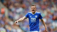 Khaleej FC diketahui meminati Jamie Vardy. Penyerang veteran itu setia sama Leicester City walau timnya turun kasta ke Divisi Championship (Getty Images)