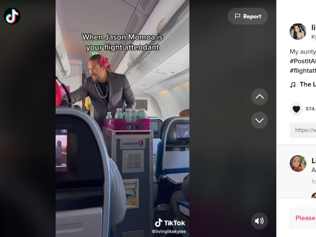 Viral Aquaman Jadi Pramugara, Ternyata Ada Misi Khusus Viral Aquaman Jadi Pramugara, Ternyata Ada Misi Khusus