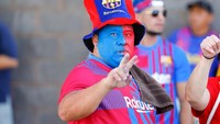 Barcelona tempati nomor enam dengan penjualan 1,34 juta jersey (Getty Images)