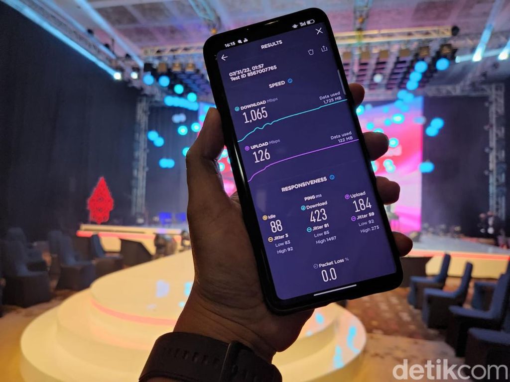 Mantap! 5G Indosat di Pulau Dewata Tembus 1,065 Gbps Mantap! 5G Indosat di Pulau Dewata Tembus 1,065 Gbps