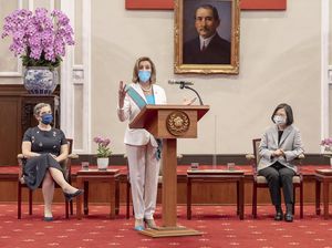 Bertemu Presiden Tsai, Pelosi Bilang AS Tak Akan Tinggalkan Taiwan