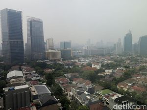 Foto Jakarta Terkini dengan Kualitas Udaranya yang Dinilai Tak Sehat Foto Jakarta Terkini dengan Kualitas Udaranya yang Dinilai Tak Sehat
