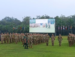 Dibuka Panglima TNI, Latma Super Garuda Shield Diikuti 14 Negara