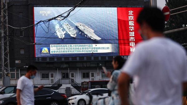 Militer China dengan Posisi Siap Tempur Dekati Taiwan, Ini Fotonya