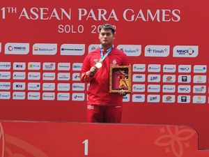 ASEAN Para Games 2022: Marcelino Atlet Difabel Netra Tegal Sabet 2 Emas ASEAN Para Games 2022: Marcelino Atlet Difabel Netra Tegal Sabet 2 Emas