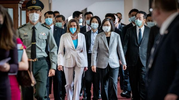 Momen Kunjungan Pelosi, Biang Kerok China Setop Pasok Pasir ke Taiwan