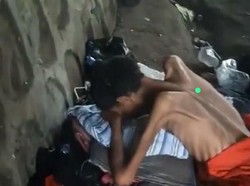 Pria Telantar di Flyover Tangerang Didatangi Keluarga