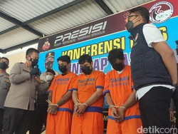 3,4 Kg Sabu Hendak Dikirim ke Bali Diamankan, 3 Pengedarnya Diringkus