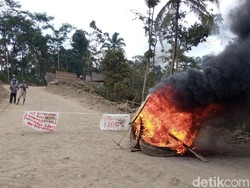 Demo Warga Terdampak Bendungan Bener Purworejo Ricuh