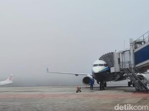 Pekanbaru Dilanda Kabut Tebal, Penerbangan Terganggu