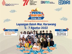 BRI Awali Rangkaian Pesta Rakyat Simpedes 2022 di Karawang