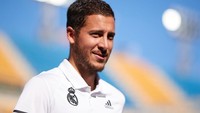 Eden Hazard tempati nomor pertama. Winger Madrid itu digaji 600 ribu Euro per pekan atau setara Rp 9 miliar (Getty Images)