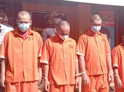 4 Spesialis Curi Barang Proyek Dibekuk, Bikin Rugi Rp 1,2 M