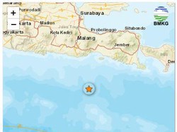 Jatim Diguncang Gempa 5 Kali Dalam Sehari, Mulai M 2,7 hingga M 3,4