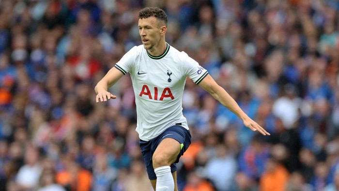 Tottenham Hotspurs Ivan Perisic during a pre-season friendly match at Ibrox Stadium, Glasgow. Picture date: Saturday July 23, 2022. (Photo by Steve Welsh/PA Images via Getty Images)