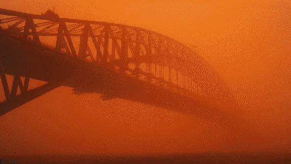 Kumpulan Foto-foto Badai Pasir yang Bikin Merinding