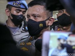 Terbentang Diagram Kekaisaran Sambo saat Mahfud Rapat di Senayan