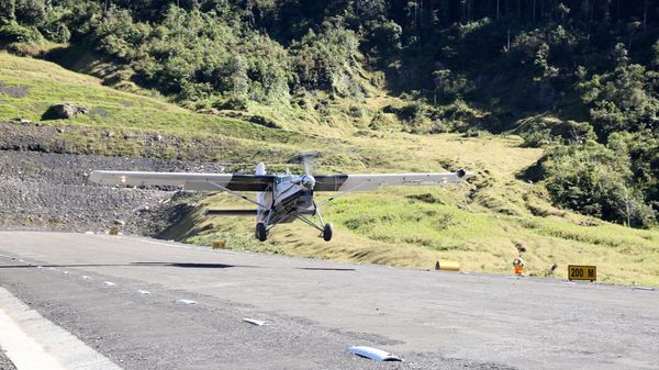 Potret Lapangan Terbang Perintis Aroanop Mimika, Buka Akses untuk Warga