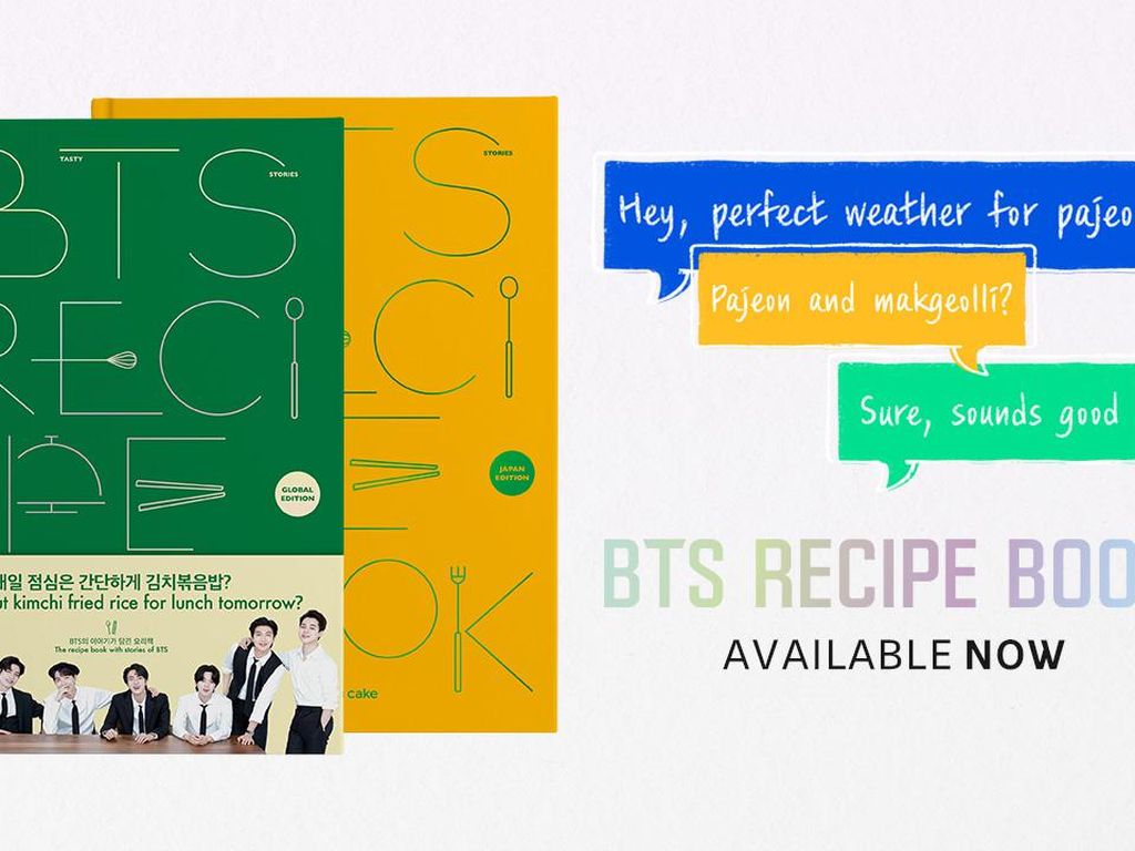 BTS Luncurkan Buku Resep, ARMY Bisa Contek Makanan Favorit Member!