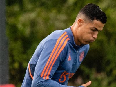 Foto: Latihan Ronaldo Cs Jelang MU Vs Brighton