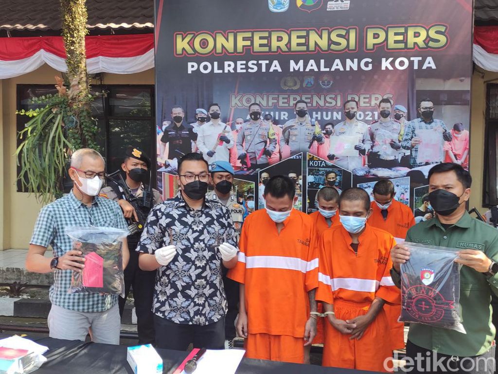 Komplotan Curanmor di Malang Diringkus gegara Jual Motor Curian di Facebook