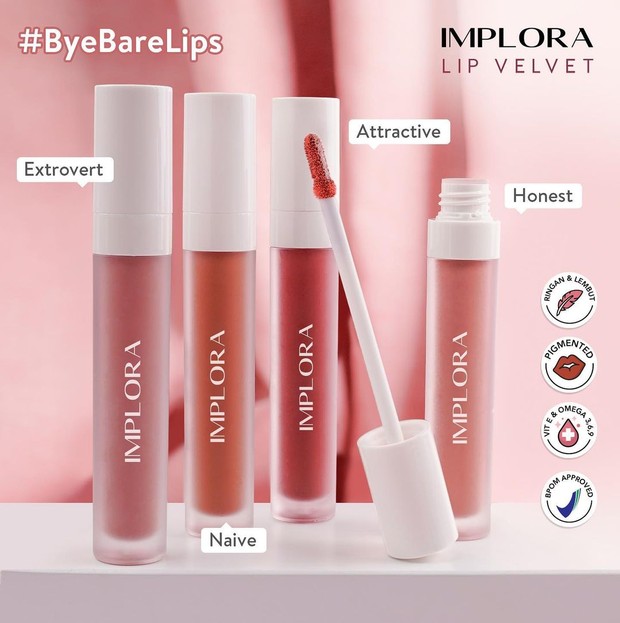 Implora Lip Velvet/ Instagram @imploracosmetics