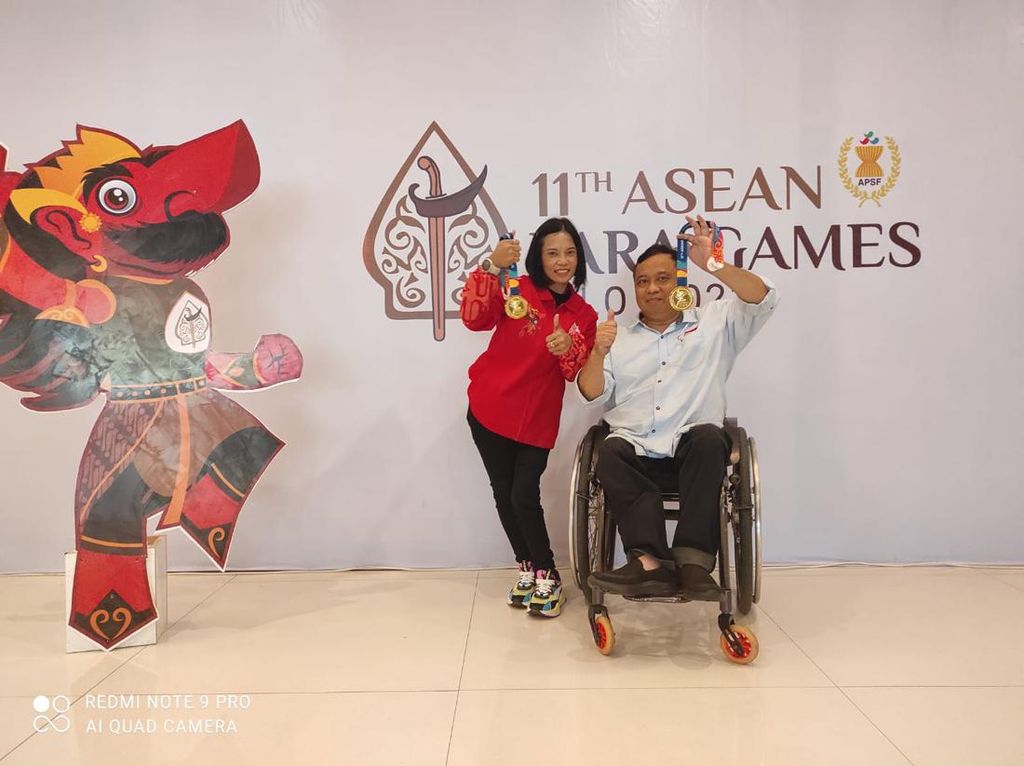 Atlet Tasikmalaya Sabet 6 Emas dan 2 Perak di ASEAN Para Games
