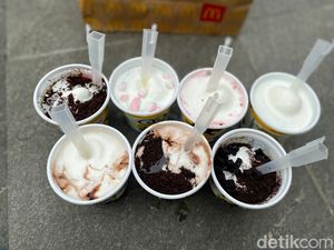 Begini Rasa McFlurry Rasa Permen Karet dan KitKat