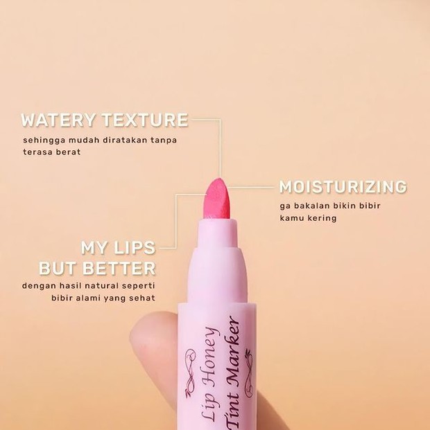 Moko Moko Lip Honey Tint Maker/Instagram @mokomoko_id