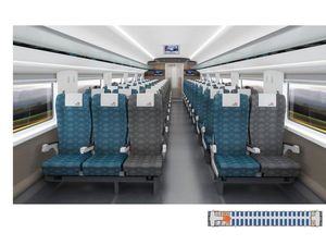 Punya 3 Kelas Penumpang, Begini Interior Kereta Cepat JKT-BDG