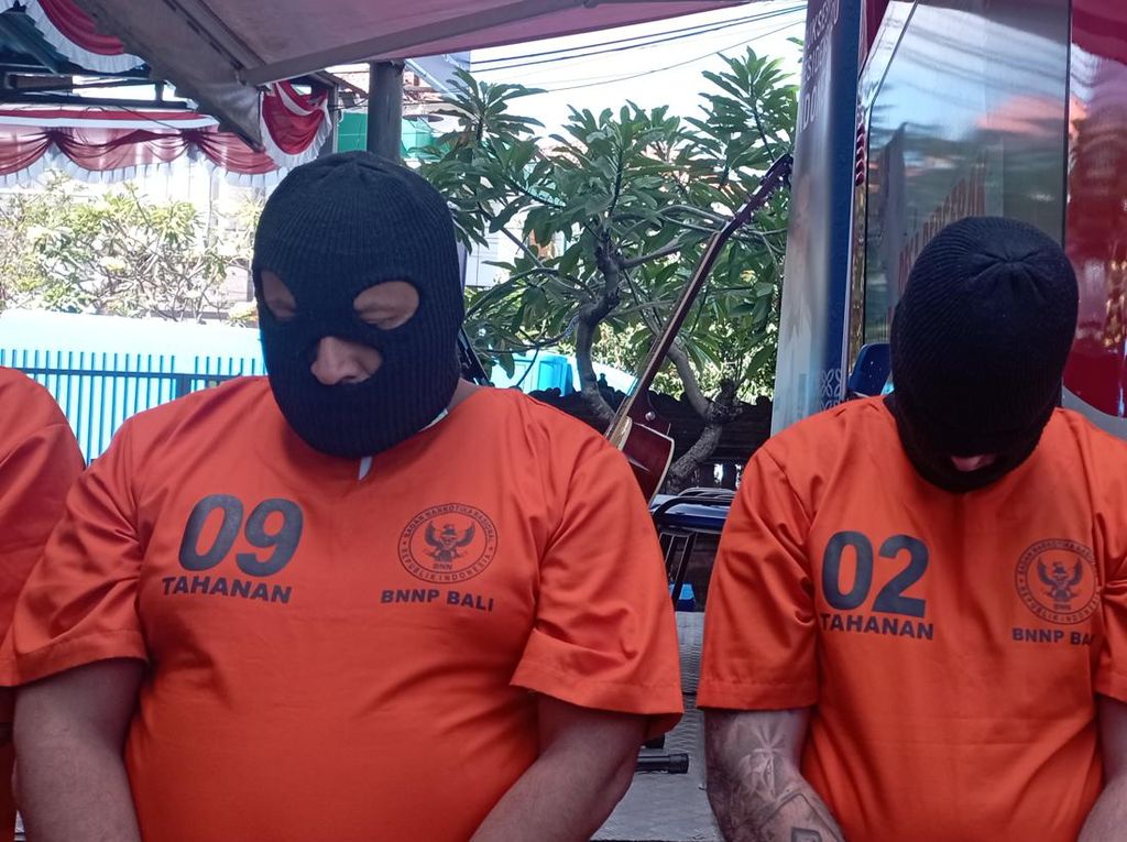 3 Bule Bandar Pemasok Kokain di Canggu-Seminyak Dibekuk BNNP Bali