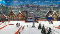 Sukacita Pengunjung Trans Snow World Surabaya