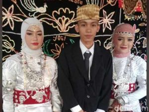 Viral Pemuda Lampung Nikah 2 Gadis Sepupuan Sekaligus, Begini Kisahnya