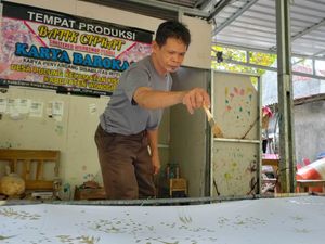 Batik Ciprat Karya Difabel Wonogiri, Dikirim ke Luar Jawa-Jadi Seragam Instansi