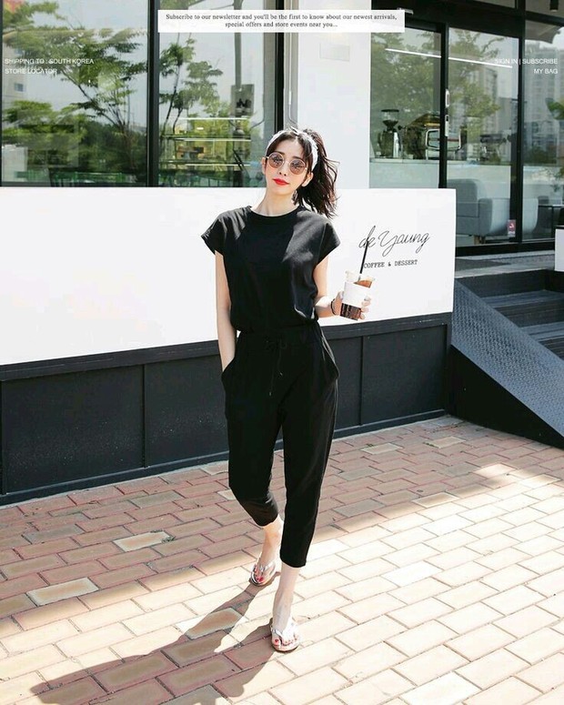 Gaya fashion anti ribet/Foto: Instagram.com/Dahongstyle Gaya fashion anti ribet