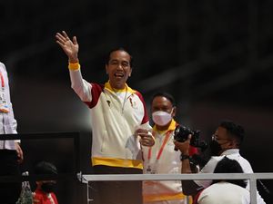 Semringah Jokowi Tutup ASEAN Para Games IX