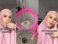Aneh Tapi Nyata, Viral Wanita Doyan Makan Beras Mentah Saat Hamil