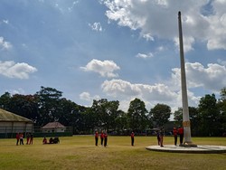 16 Pelajar-Paskibraka Tabanan Intens Latihan Jelang HUT ke-77 RI