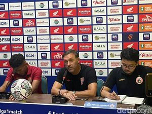 Pelatih Persija Thomas Doll Puas Curi Satu Poin di Markas PSM Makassar