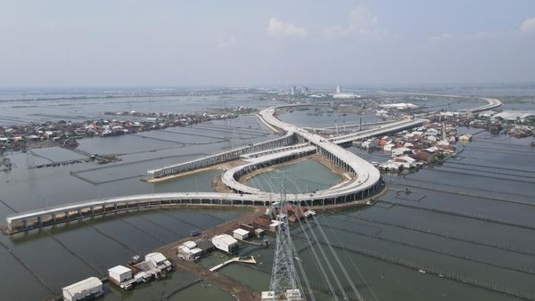 Hampir Rampung! Intip Penampakan Terkini Tol Semarang-Demak