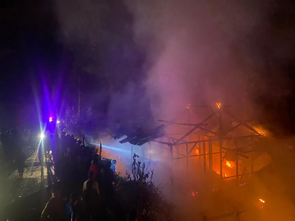 Rumah di Toraja Utara Kebakaran, 4 Orang Sekeluarga Tewas